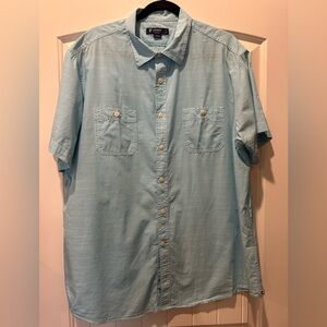 Daniel Cremieux Light Blue Casual Button Down Shirt